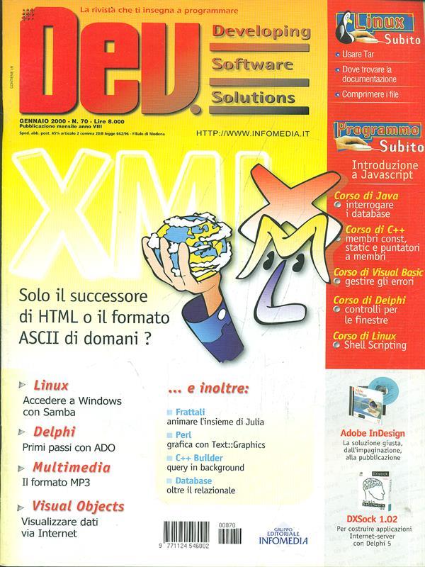 Dev. N. 70/Gennaio 2000