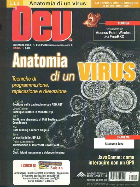 Dev. N. 113/Dicembre 2003 - copertina