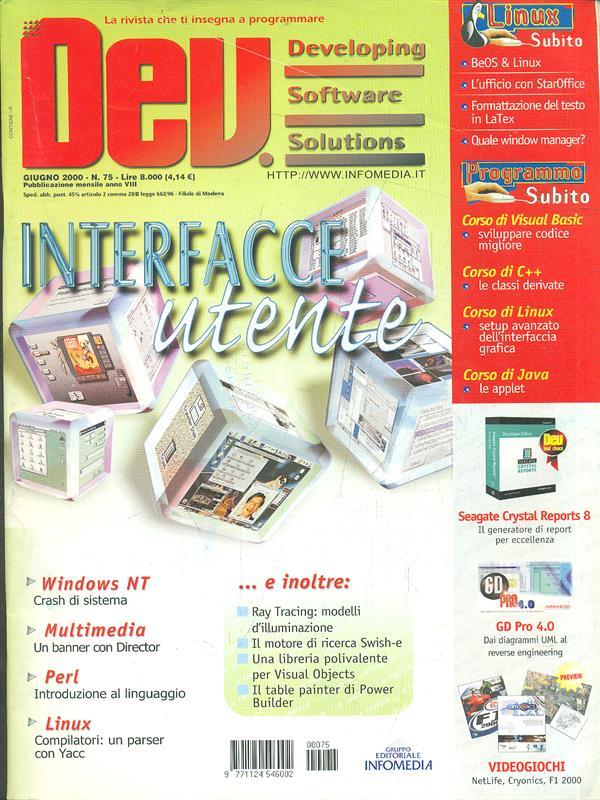 Dev. N. 75/Giugno 2000