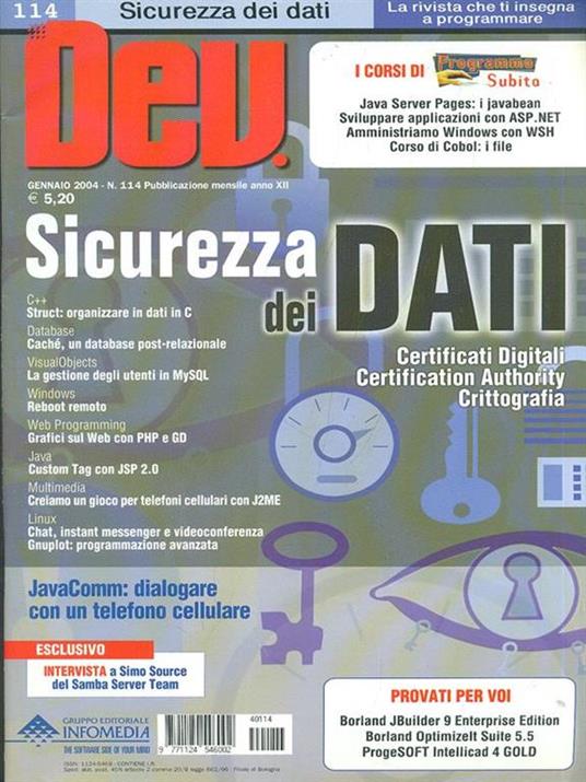 Dev. N. 114/Gennaio 2004 - copertina
