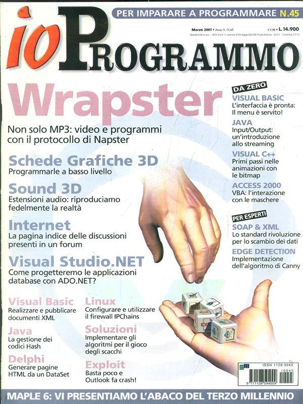Io Programmo N. 45/Marzo 2001