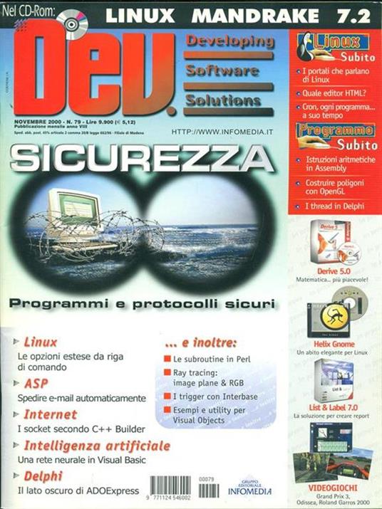 Dev. N. 79/novembre 2000 - copertina