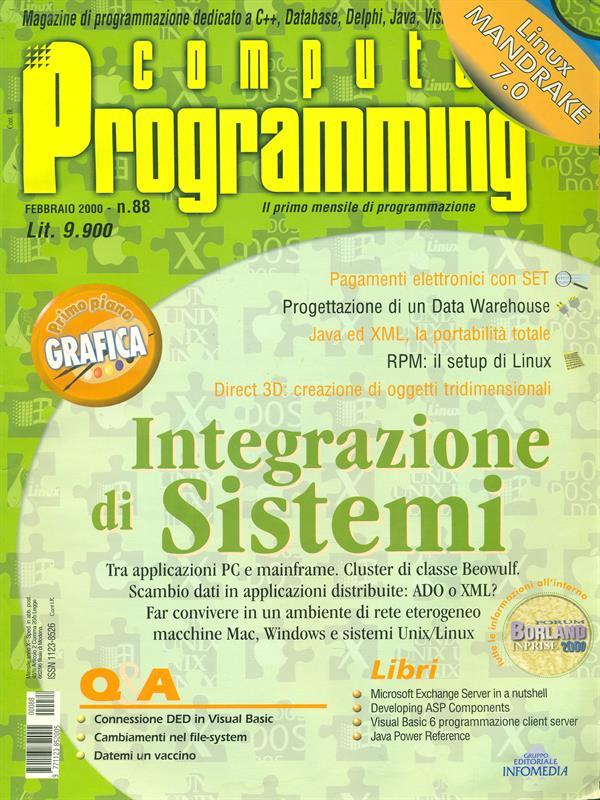 Computer Programming n. 88/febbraio 2000