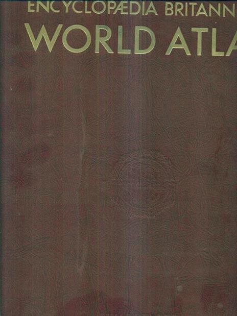 Encyclopaedia Britannica World Atlas - copertina