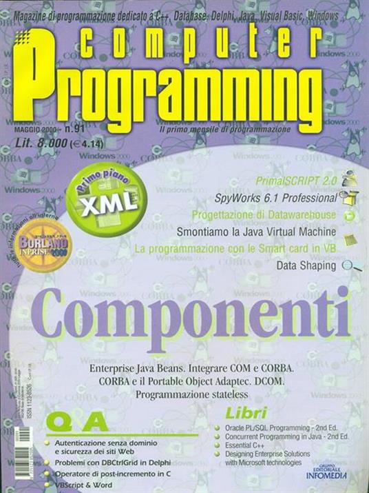 Computer Programming n. 91/maggio 2000 - copertina