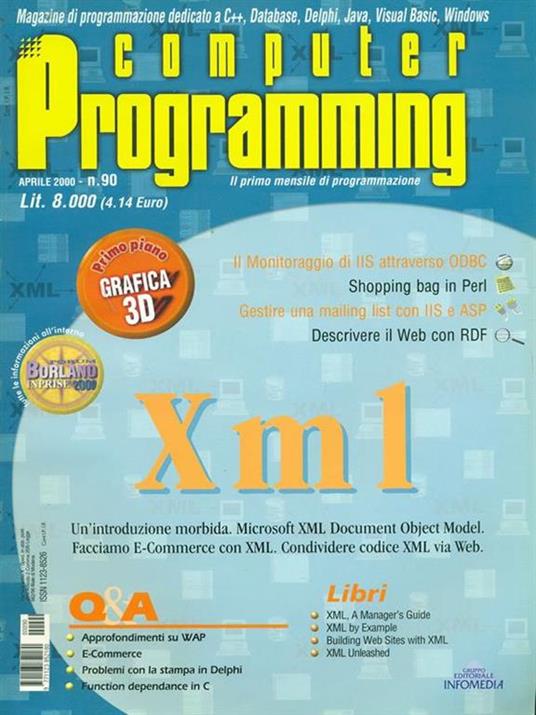 Computer Programming n. 90 / aprile 2000 - copertina