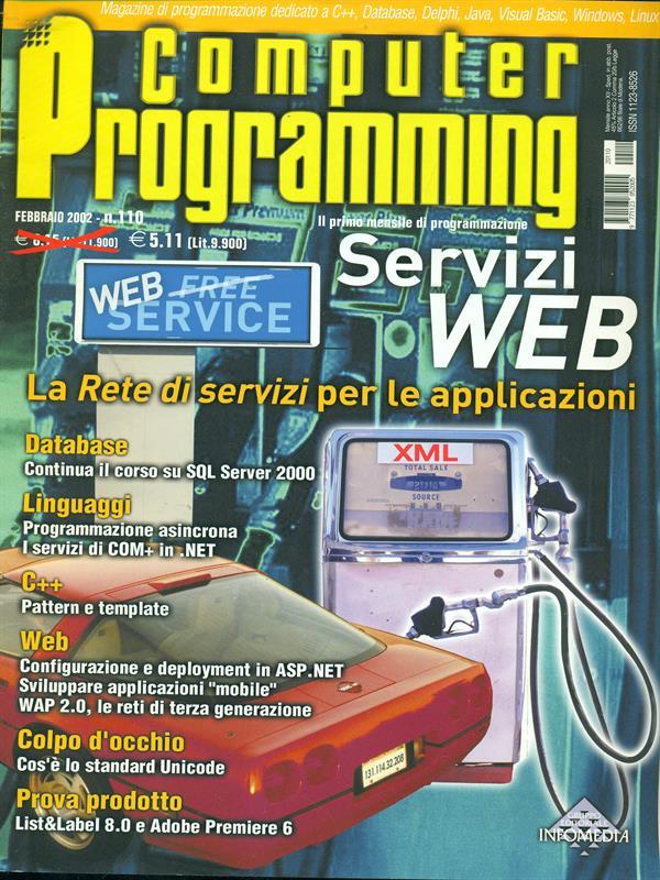 Computer Programming n. 110/febbraio 2002