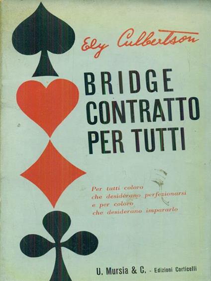 Bridge contratto per tutti - Ely Culbertson - copertina