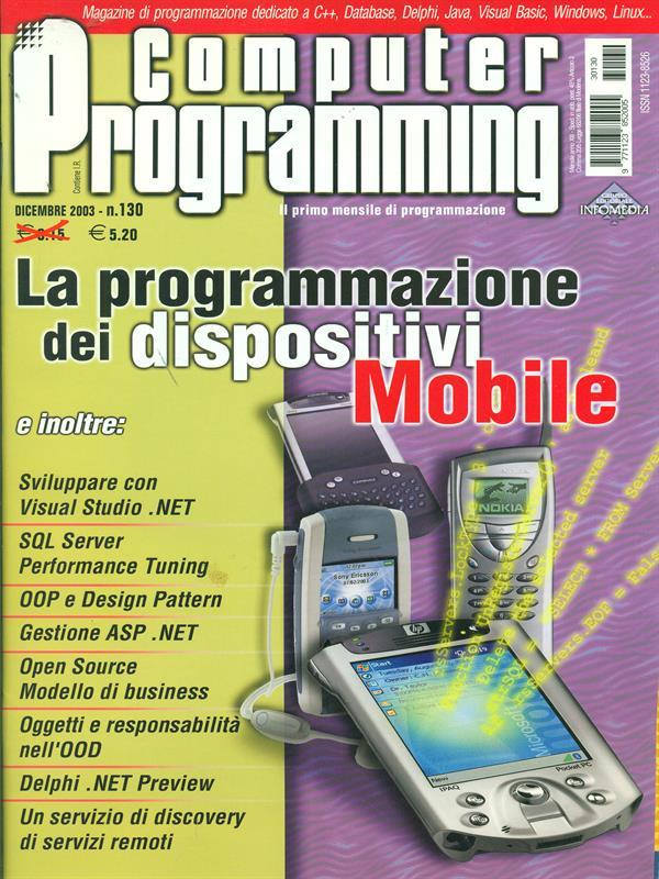 Computer Programming n. 130/dicembre 2003