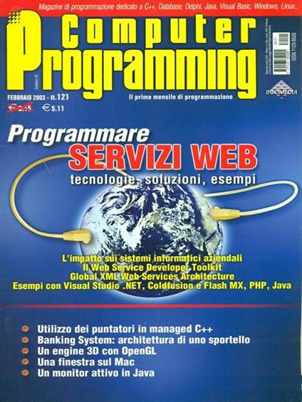 Computer Programming n. 121/febbraio 2003 - copertina