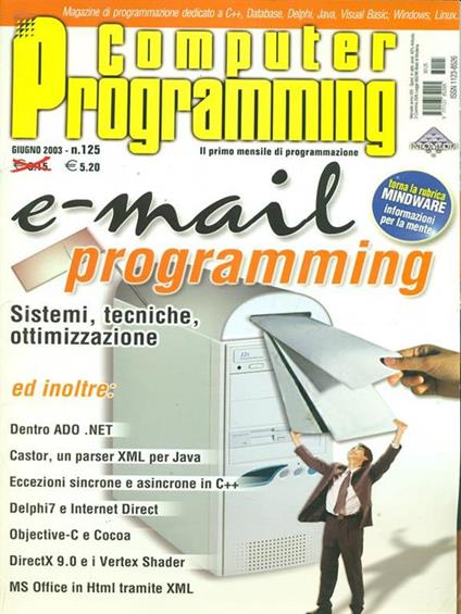 Computer Programming n. 125/giugno 2003 - copertina