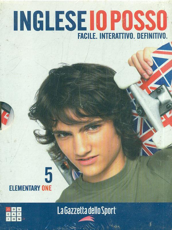 Inglese Io Posso. Elementary one5 Libro + DVD