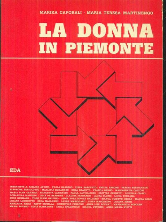 La donna in Piemonte - Marika Caporali,Maria Teresa Martinengo - copertina