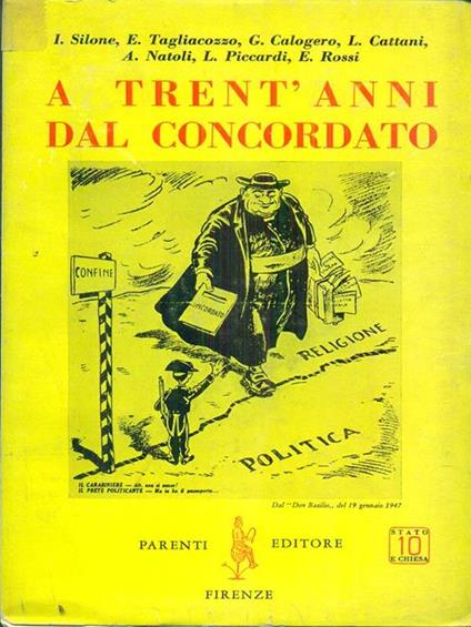 A trent'anni dal concordato - copertina
