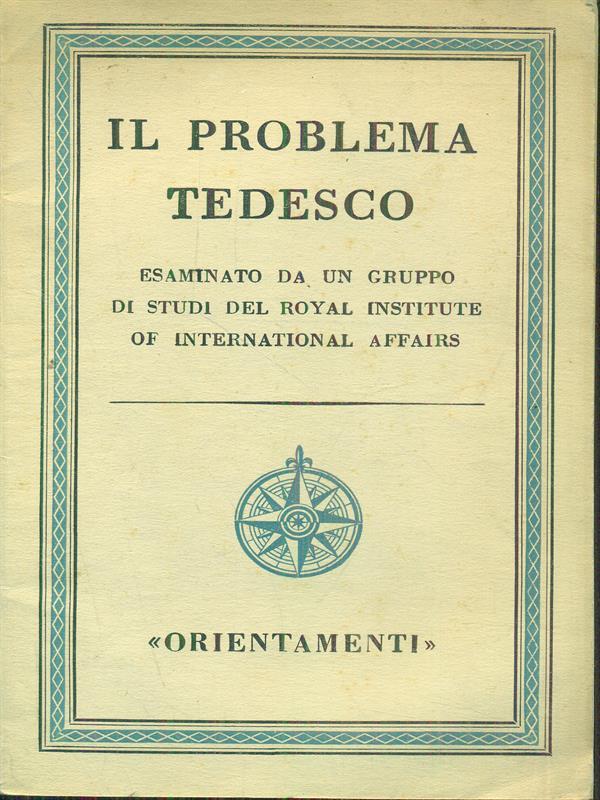 Il problema tedesco