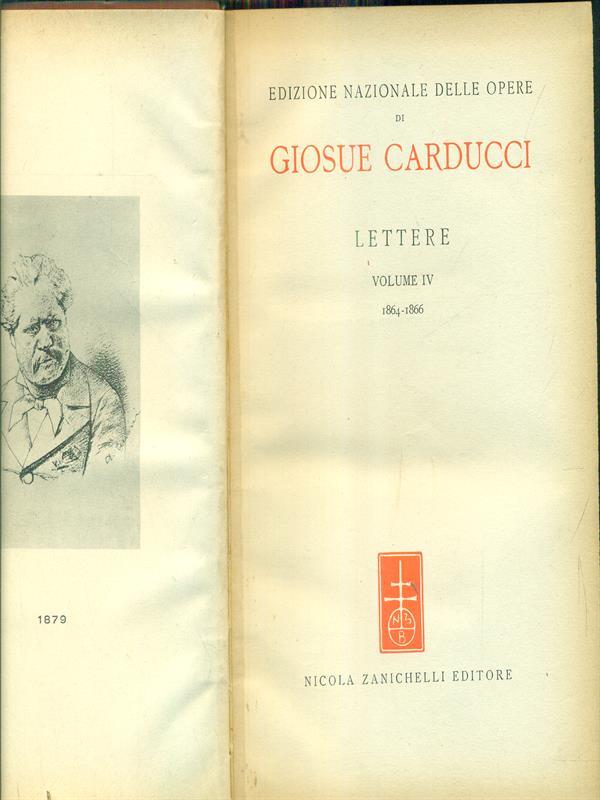 Lettere IV 1864-1866