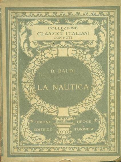 La nautica - Bernardino Baldi - copertina