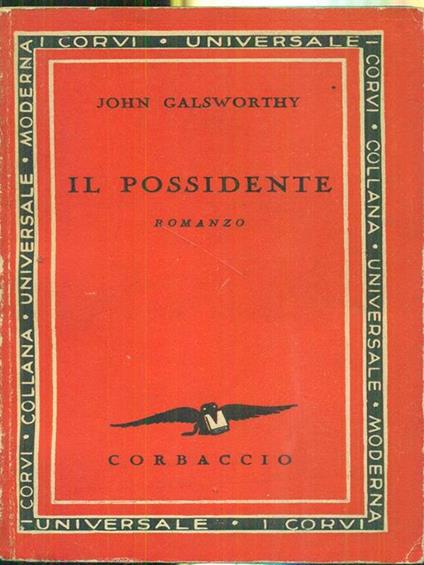 Il possidente - John Galsworthy - copertina