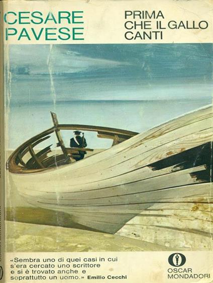 Prima che il gallo canti - Cesare Pavese - copertina