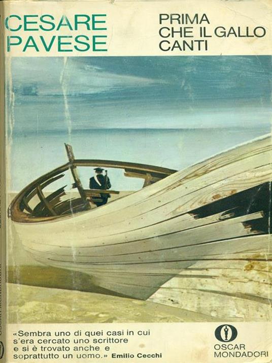 Prima che il gallo canti - Cesare Pavese - copertina