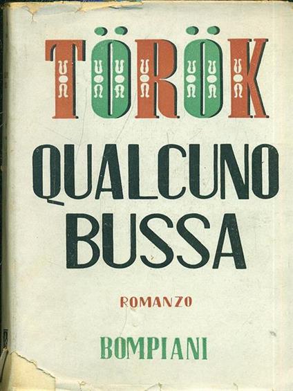 Qualcuno bussa - Sandor Torok - copertina