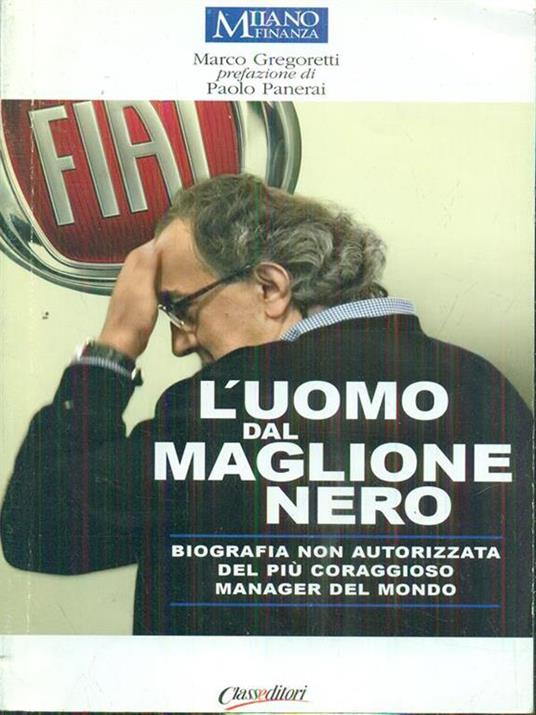L' uomo dal maglione nero - copertina