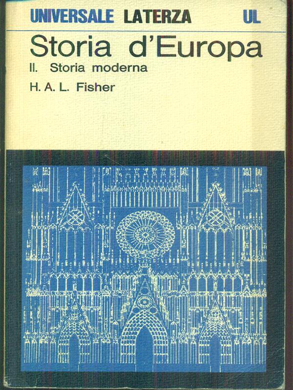 Storia d'Europa II storia moderna