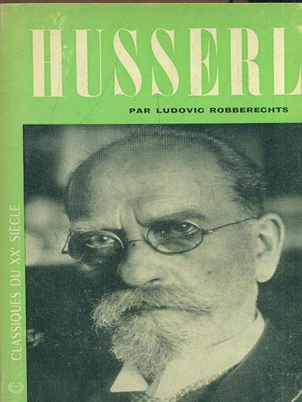 Husserl - Ludovic Robberechts - copertina