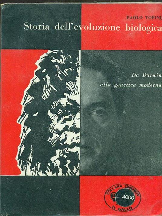 Storia dell'evoluzione biologica - Paolo Tofini - copertina