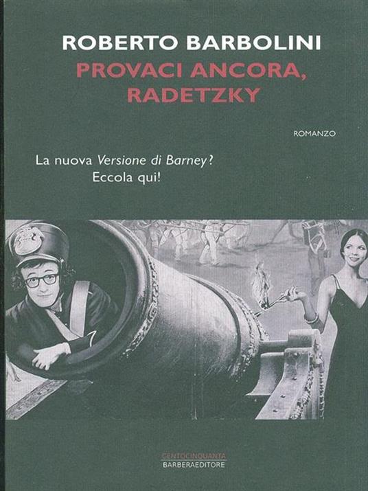 Provaci anora, Radetzky - Roberto Barbolini - copertina
