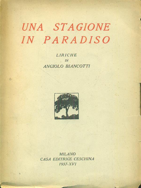 Una stagione in paradiso