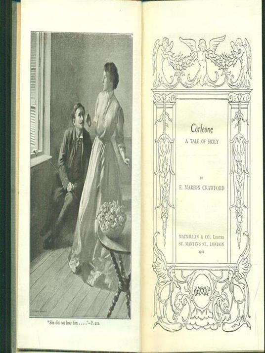 Corleone - Marion Crawford - copertina
