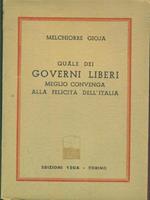 Quale dei governi liberi