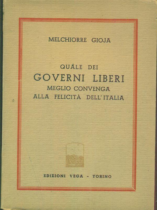 Quale dei governi liberi