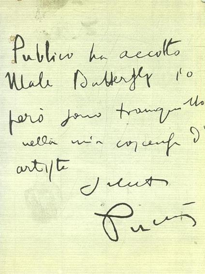 Madama butterfly. Stagione 1985/86 - copertina