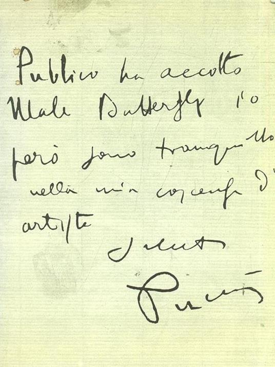 Madama butterfly. Stagione 1985/86 - copertina