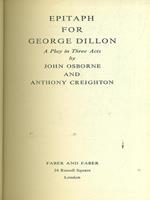Epitaph for George Dillon