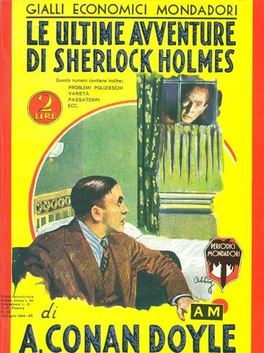 Le ultime avventure di Sherlock Holmes - copertina