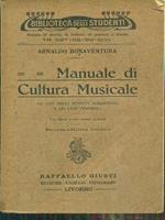 Manuale di Cultura musicale