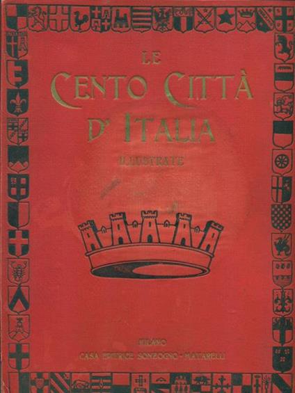 Le cento città d'Italia 50 fascicoli - copertina