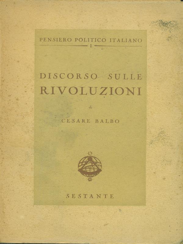 Discorso sulle rivoluzioni
