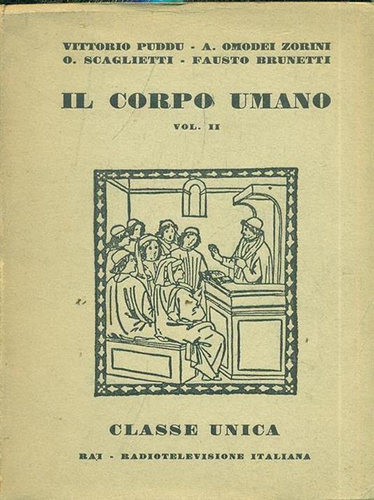 Il corpo umano II - copertina