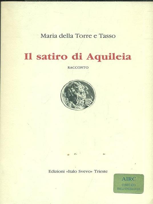 Il satiro di Aquileia - copertina