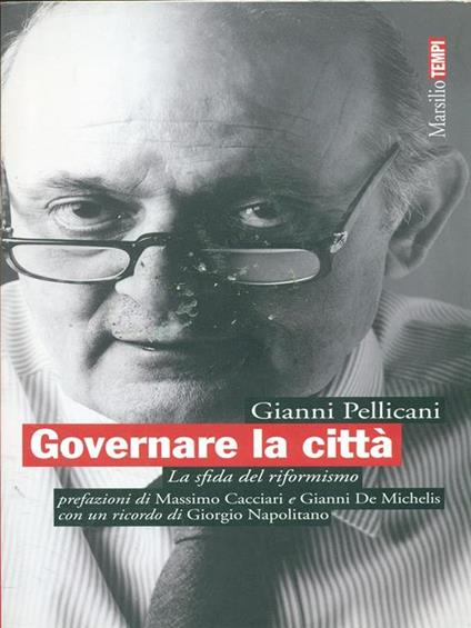 Governare la città - Gianni Pellicani - copertina