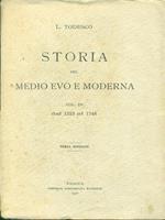 Storia del medio evo e moderna. Vol. II