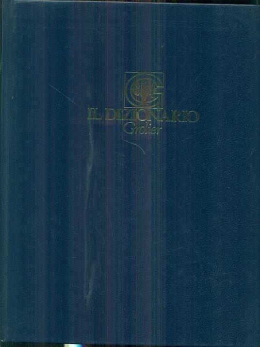 Il Dizionario Grolier - copertina