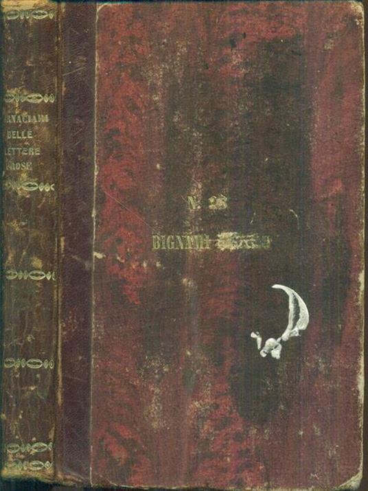 Belle lettere. Prose - copertina