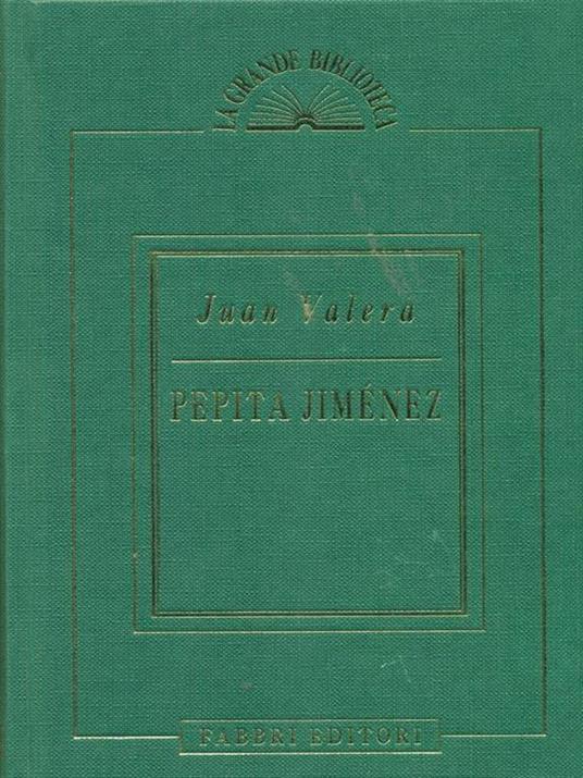 Pepita Jiménez - Juan Valera - copertina