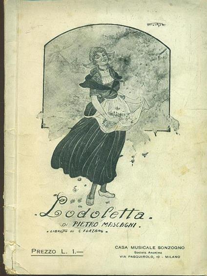 Lodoletta - Pietro Mascagni - copertina