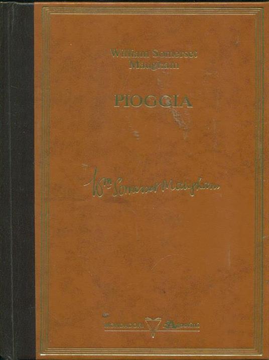 Pioggia - W. Somerset Maugham - copertina